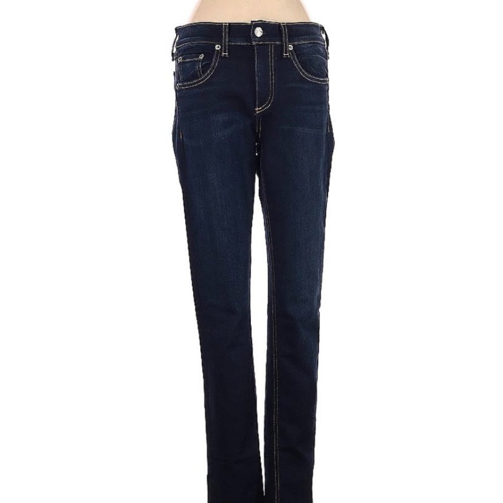 Rag & Bone Size 26 Dark Blue Skinny Jeans Like New